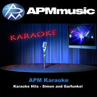 APM Karaoke - Karaoke Hits - Simon and Garfunkel artwork
