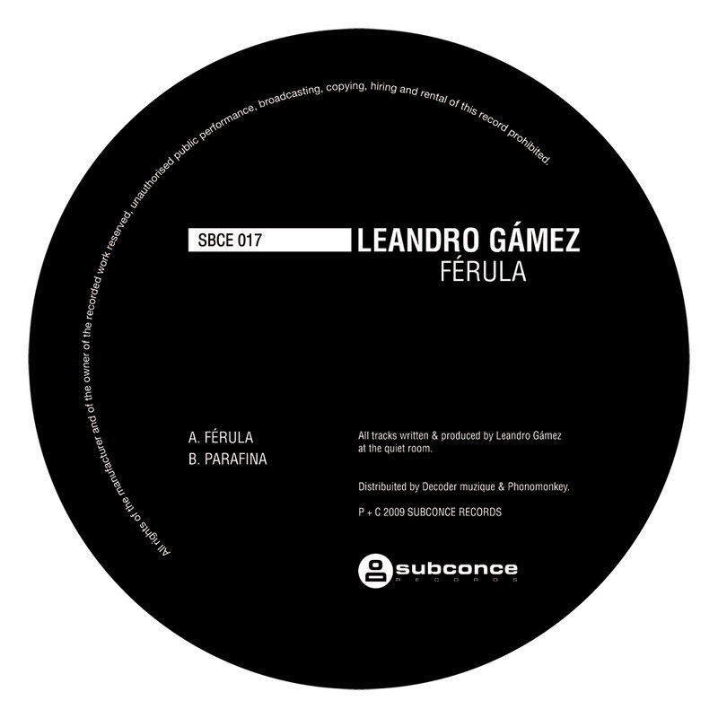 Обложка альбома «Férula - Single» — Leandro Gamez
