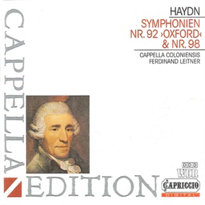 Haydn: Symphonies Nos. 92 & 98