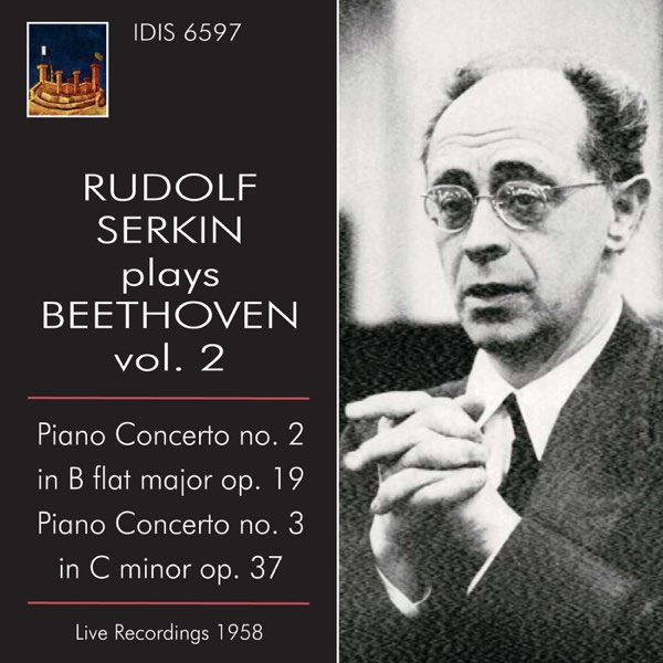 beethoven RUDOLF SERKIN ピアノ　協奏曲第2番、第4番 Rudolf Serkin plays Beethoven Vol. 2 - ルドルフ・ゼルキン, RAI