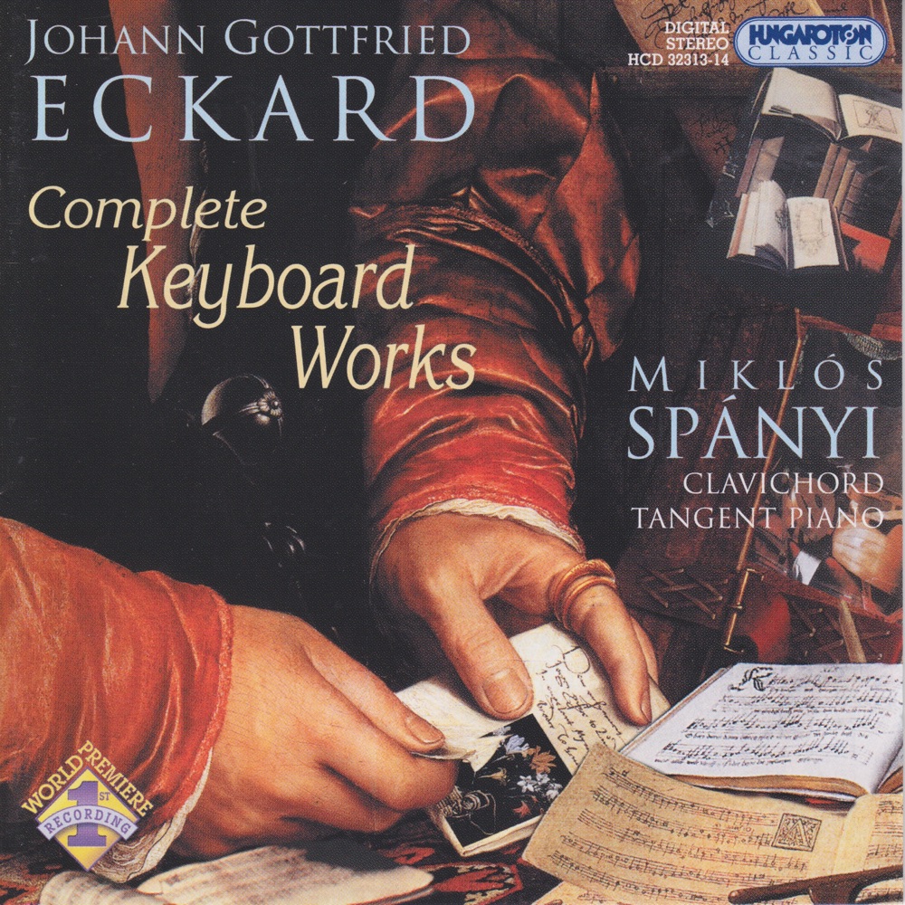 Обложка альбома «Complete Work for Keyboard» — Miklós Spányi