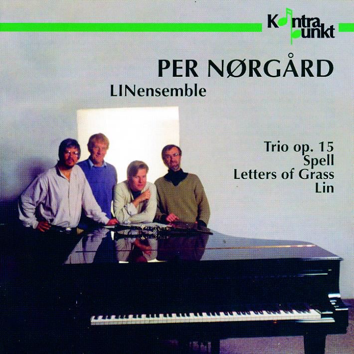 Обложка альбома «Nørgård: Trio Opus 15, Spell, Letters of Grass, Lin» — LINensemble, Erik Kaltoft, Jens Schou & John Ehde