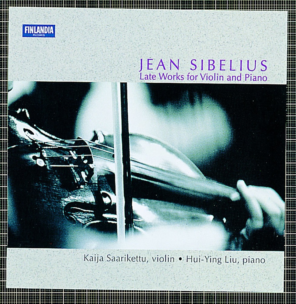 Обложка альбома «Sibelius: Late Works for Violin and Piano» — Hui-Ying Liu & Kaija Saarikettu