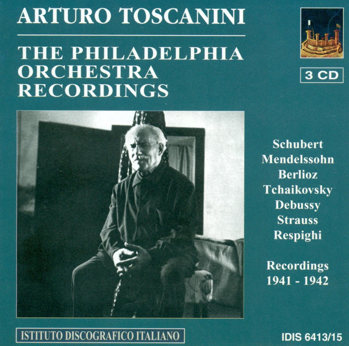 Orchestral Music - Schubert, F. - Respighi, O. - Mendelssohn, Felix - Debussy, C. - Tchaikovksy, P.I. - Strauss, R. (Toscanini) (1941-1942) cover art
