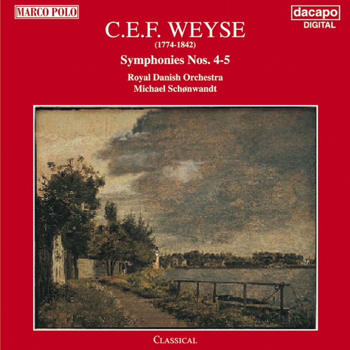 Weyse: Symphonies Nos. 4 and 5 cover art
