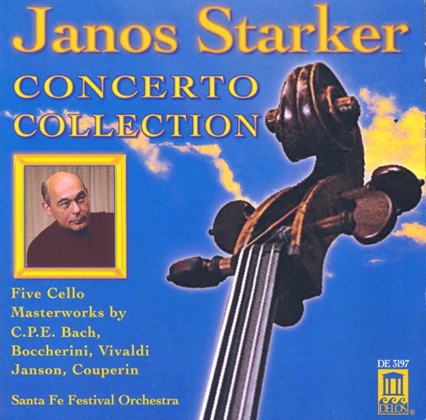 Cello Recital: Janos Starker: C.P.E. Bach, Boccherini, Vivaldi, Janson & Couperin
