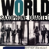 Cover art for Rhythm & Blues by World Saxophone Quartet