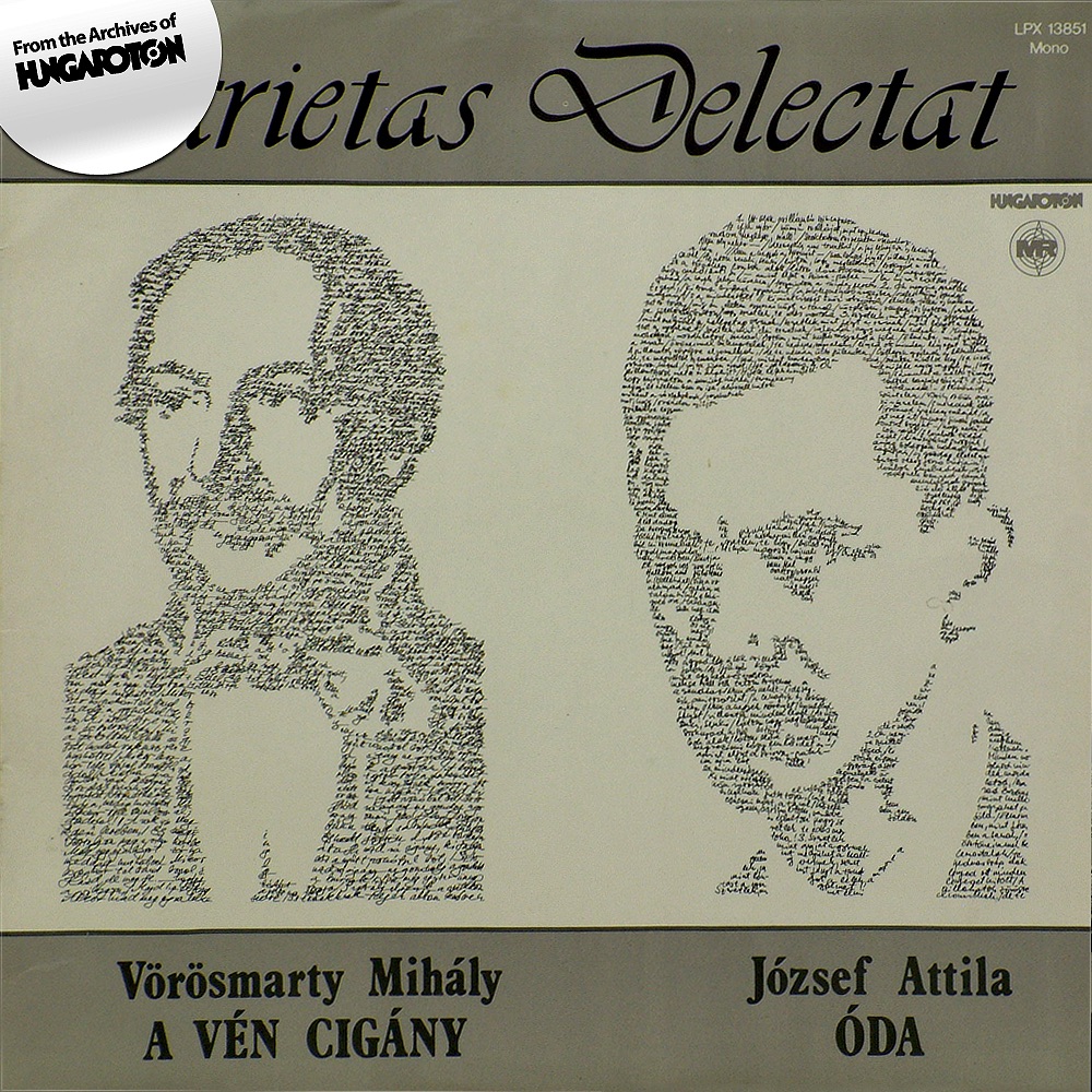 Обложка альбома «VÖRÖSMARTY: A vén cigány; JÓZSEF Attila: Óda» — Árpád Ódry
