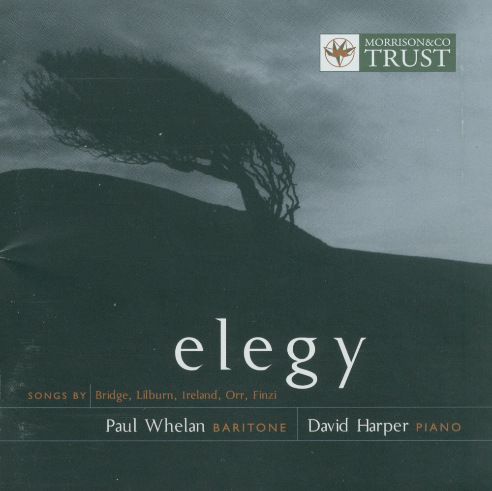 Обложка альбома «Bridge - Lilburn - Ireland - Orr - Finzi: Songs for Baritone» — Paul Whelan & David Harper