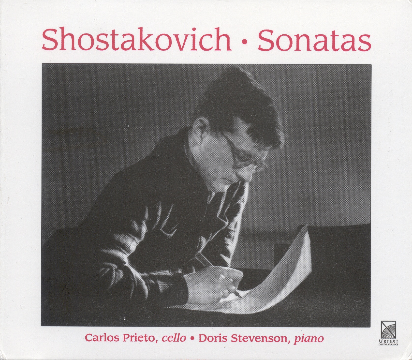 Shostakovich: Cello Sonata, Op. 40 & Viola Sonata, Op. 147 by Carlos Miguel Prieto & Doris Stevenson album cover