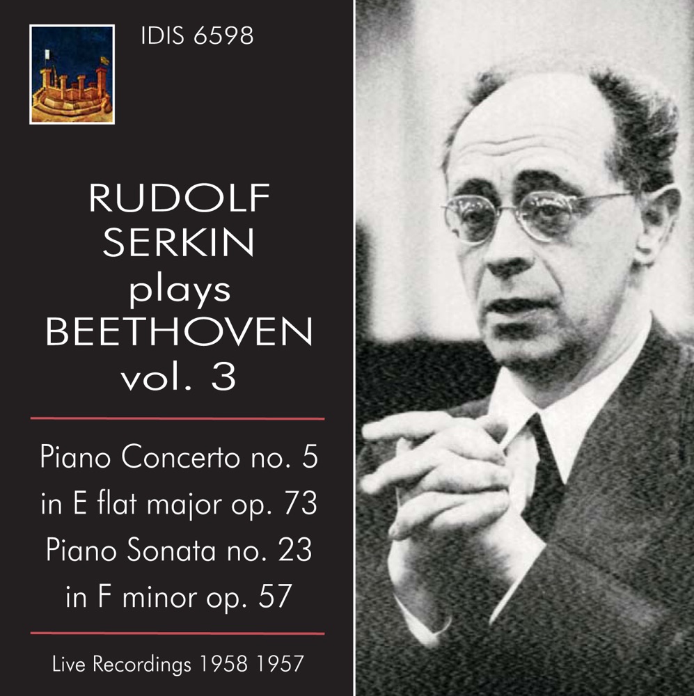 Обложка альбома «Rudolf Serkin plays Beethoven, Vol. 3 (1957-1958)» — Rudolf Serkin, Napoli Alessandro Scarlatti Orchestra, Franco Caracciolo & Roma della RAI Orchestra