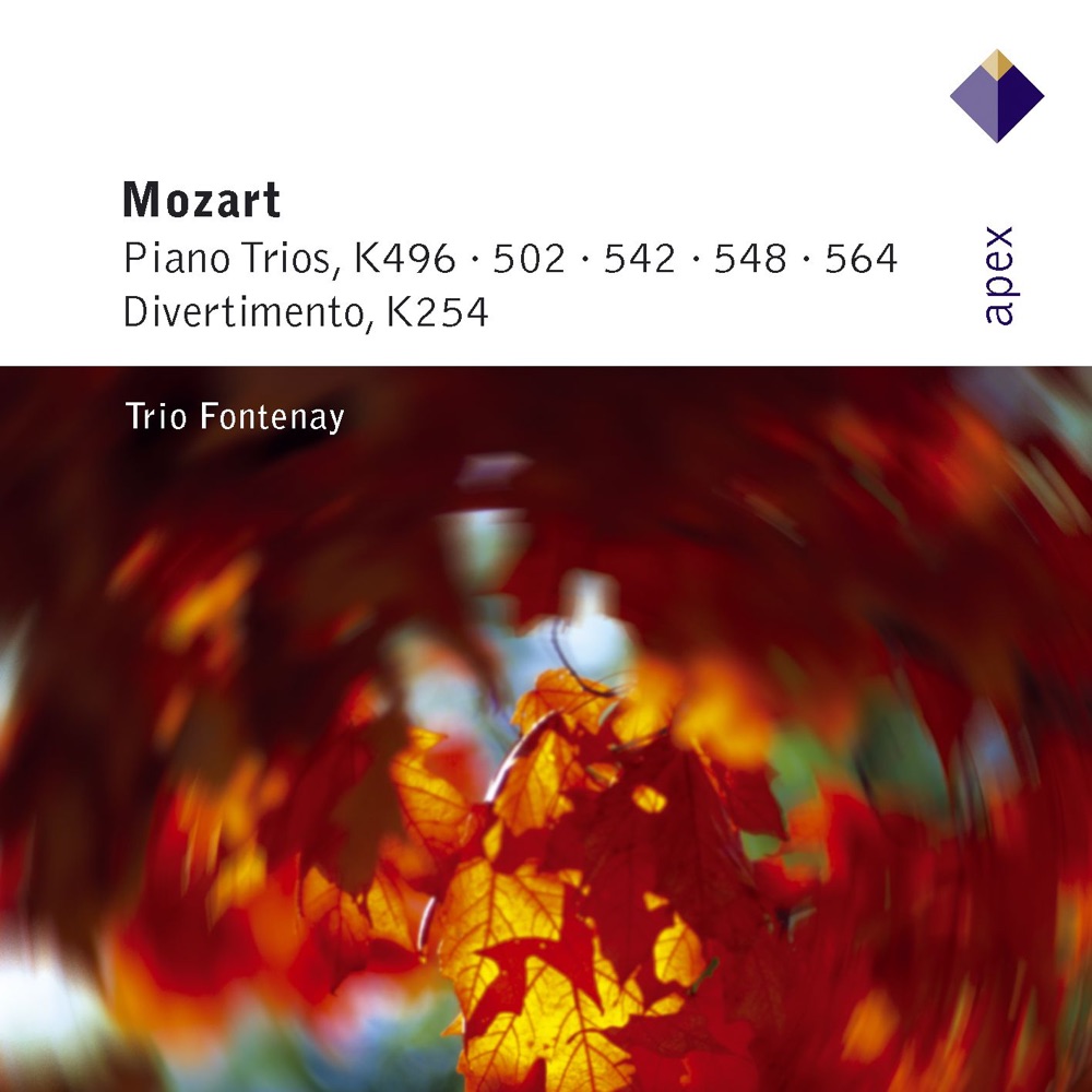 Обложка альбома «Mozart: Piano Trios & Divertimento» — Trio Fontenay