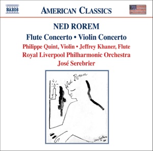 Ned Rorem: Flute Concerto - Violin Concerto
