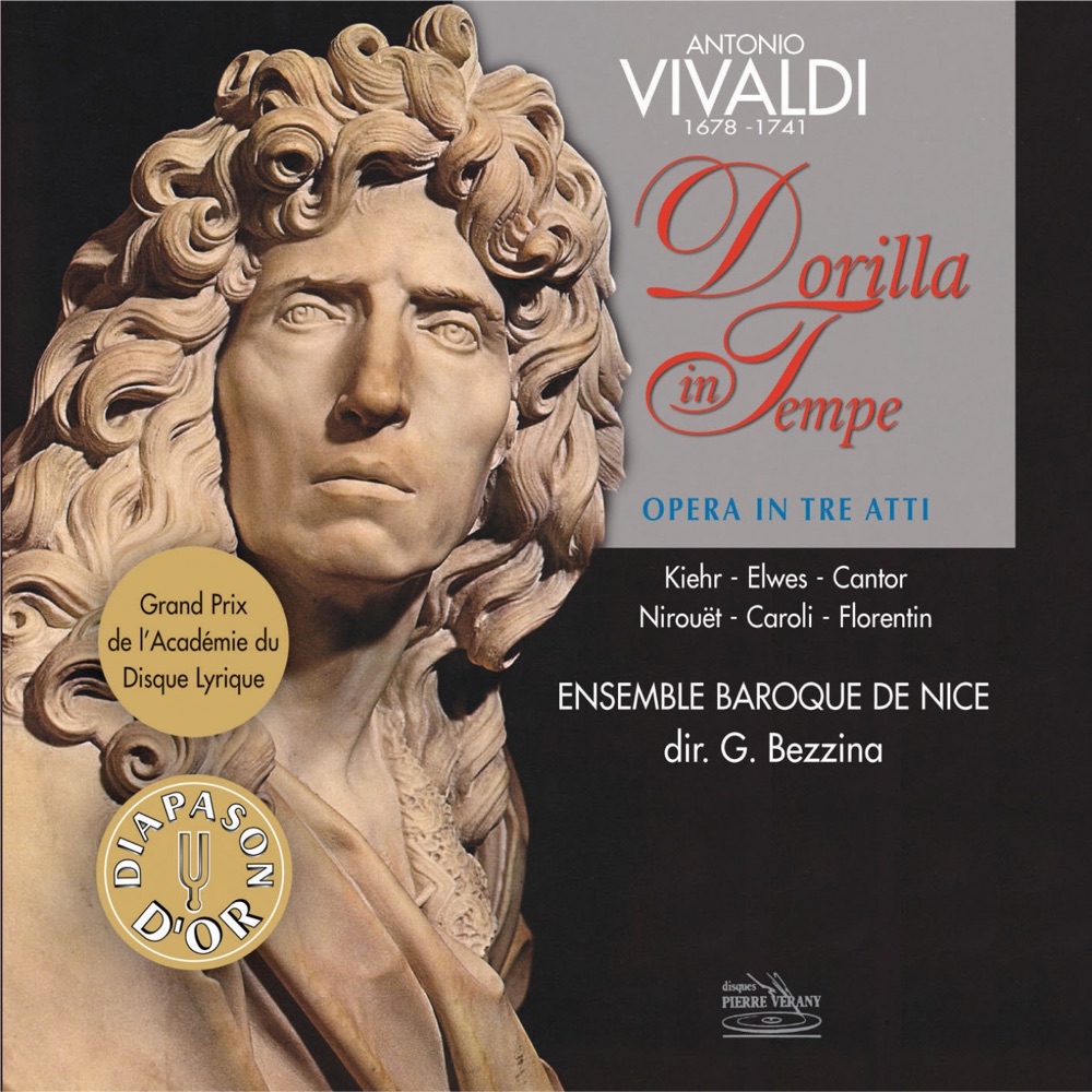 Обложка альбома «Vivaldi: La Dorilla in Tempe, opéra en 3 actes» — Ensemble Baroque De Nice & Gilbert Bezzina