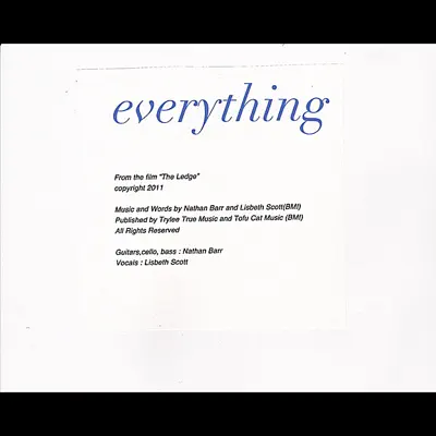 Lisbeth Scott & Nathan Barr adlı sanatçının Everything - Single albümünü dinle