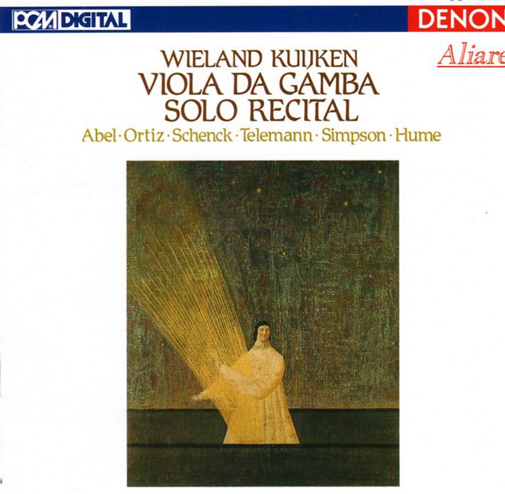 Обложка альбома «Viola Da Gamba Solo Recital» — Wieland Kuijken