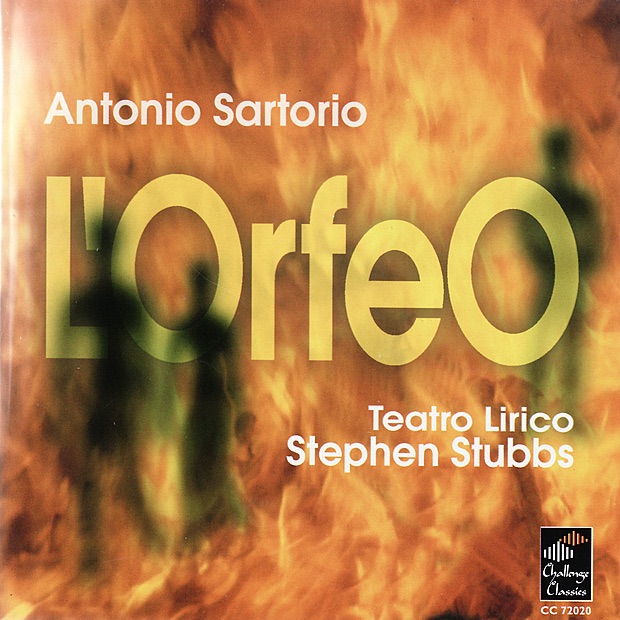 Обложка альбома «Sartorio: L'Orfeo» — Ellen Hargis, Stephen Stubbs & Teatro Lirico