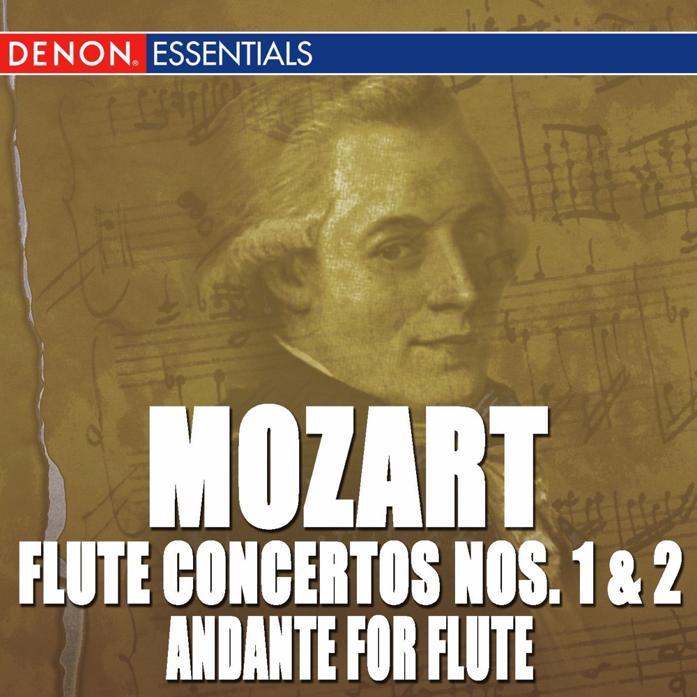 Обложка альбома «Mozart: Andante for Flute, Flute Concertos Nos. 1, 2» — USSR Ministry of Culture Symphony Orchestra, Gennady Rozhdestvenski & Arife Gülsen Tatu