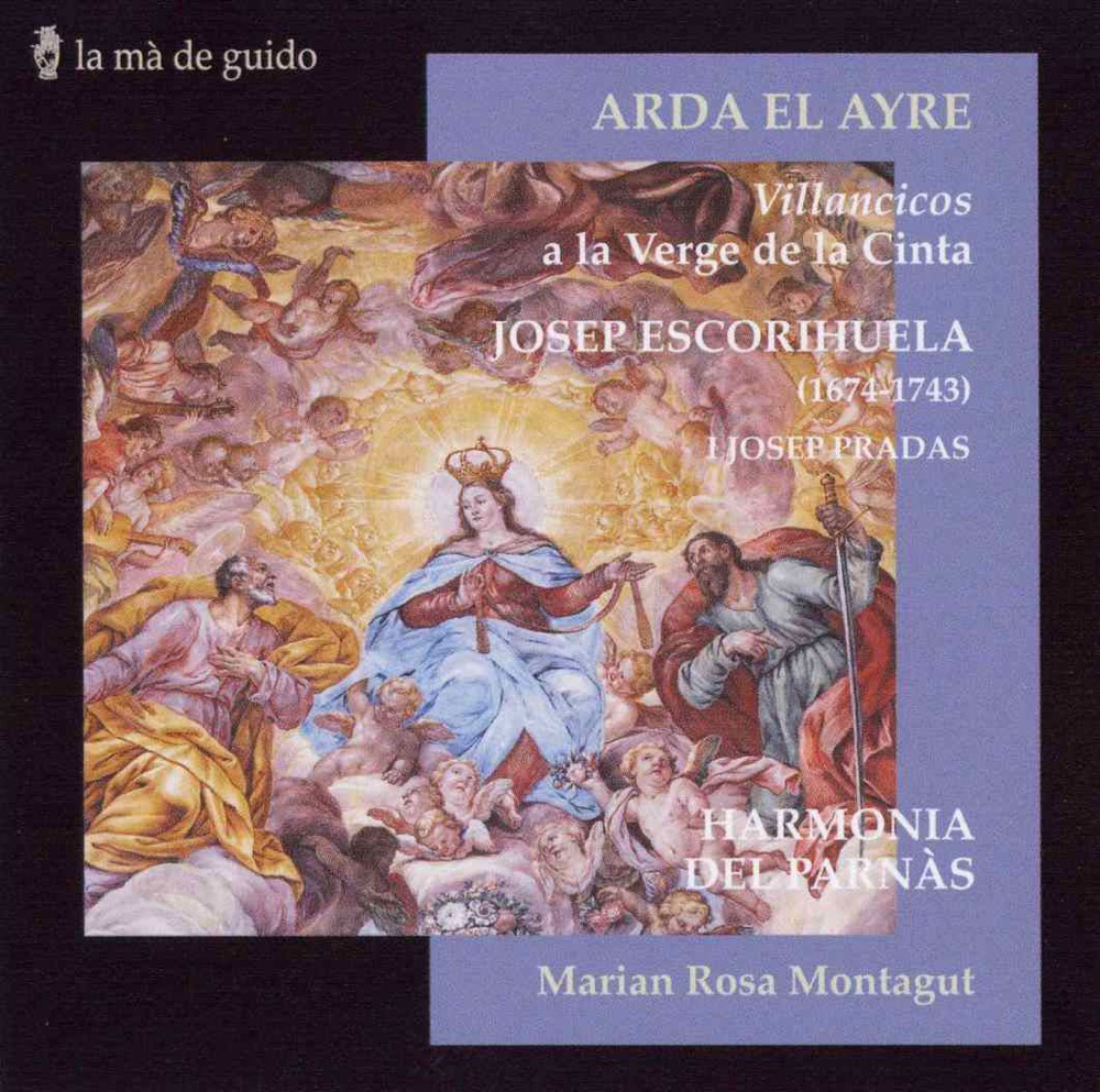 Обложка альбома «Escorihuela: Villancicos a la Verge de la Cinta (Villancicos to The Virgin of the Ribbon)» — Harmonia del Parnàs & Marian Rosa Montagut