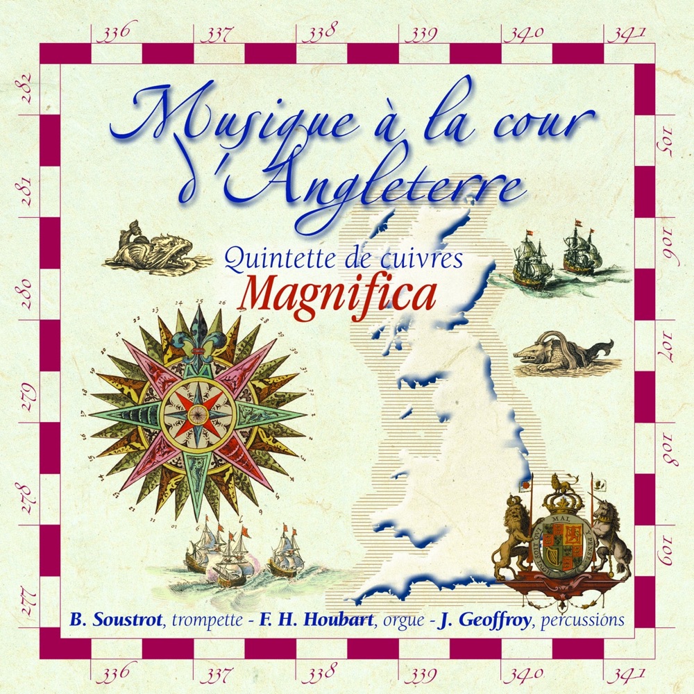 Обложка альбома «Music for his Majesty» — Magnifica Brass Quintet