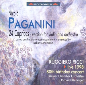 Paganini: 24 Caprices (Arr. for Violin and Orchestra)