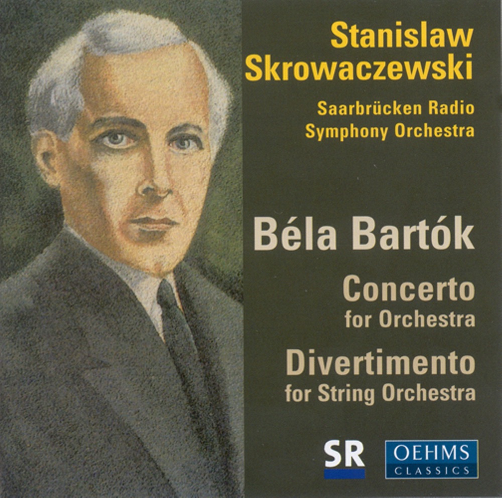 Обложка альбома «Bartok, B.: Divertimento - Concerto for Orchestra» — Stanisław Skrowaczewski & Saarbrucken Radio Symphony Orchestra