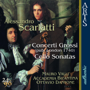 Scarlatti: Concerti Grossi / Cello Sonatas - Accademia Bizantina, Mauro Valli & Ottavio Dantone