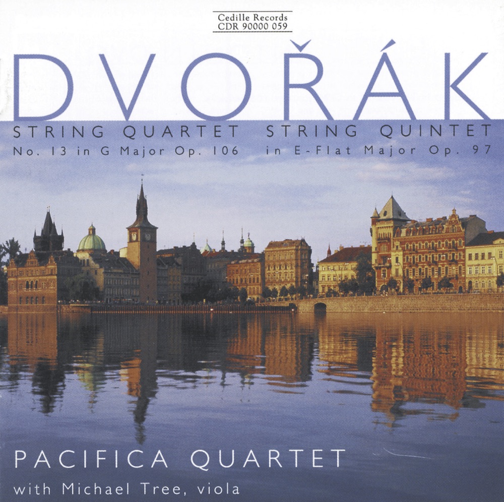 Обложка альбома «Dvorak: String Quartet In G Major - String Quintet In e Flat Major» — Pacifica Quartet & Michael Tree