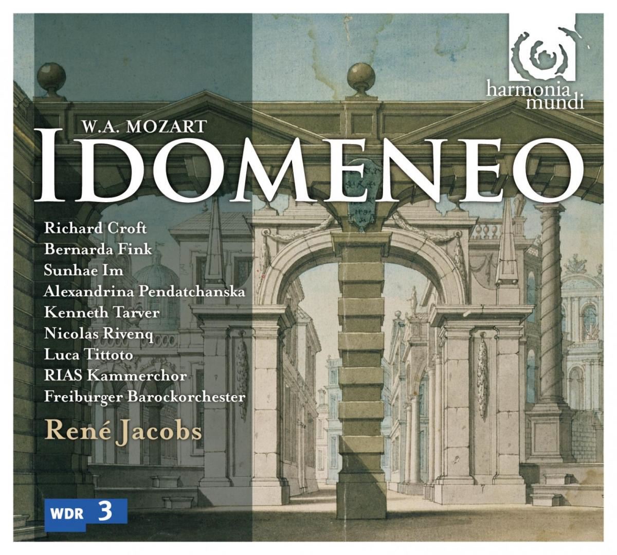 Mozart: Idomeneo by René Jacobs & Freiburger Barockorchester album cover