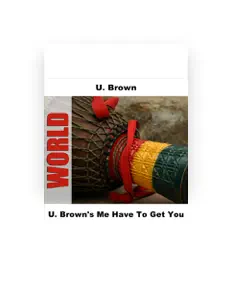 Listen to U. Brown, watch music videos, read bio, see tour dates & more!
