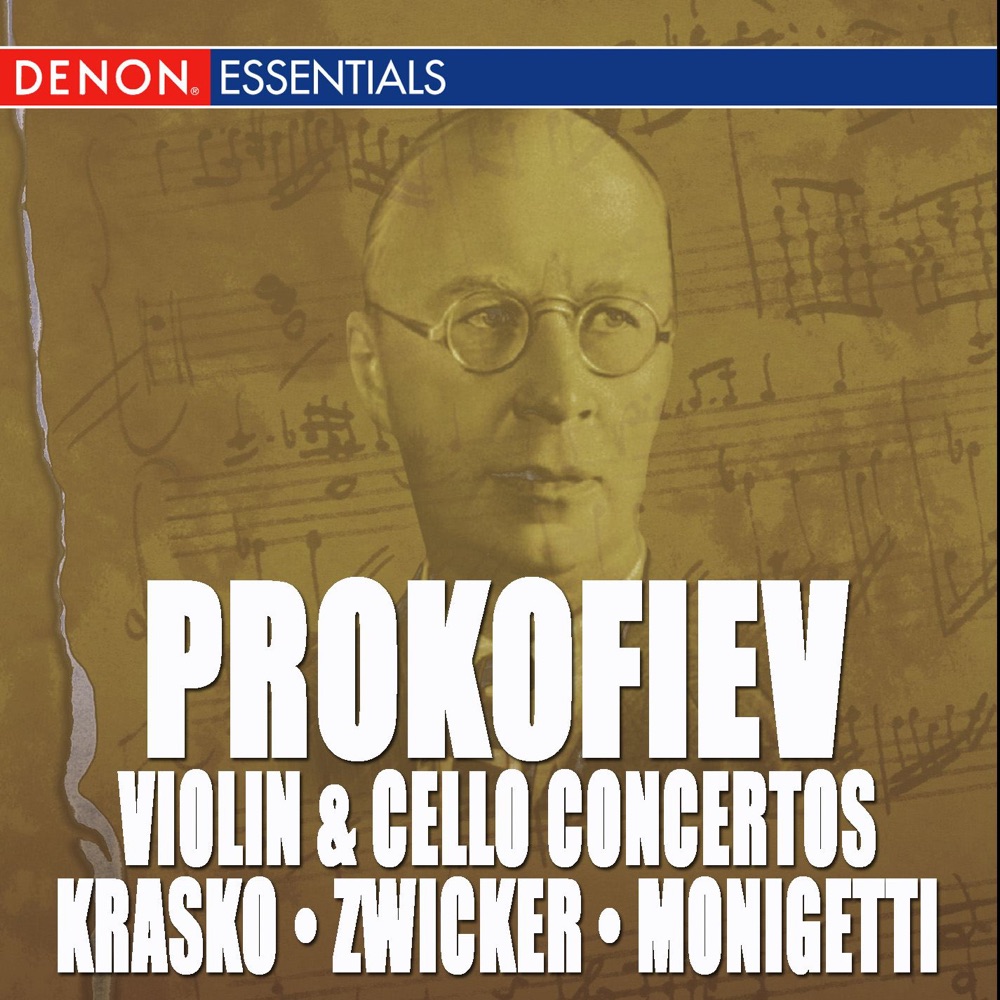 Обложка альбома «Prokofiev: Violin & Cello Concertos» — Julia Krasko, Bruno Zwicker & Ivan Monigetti