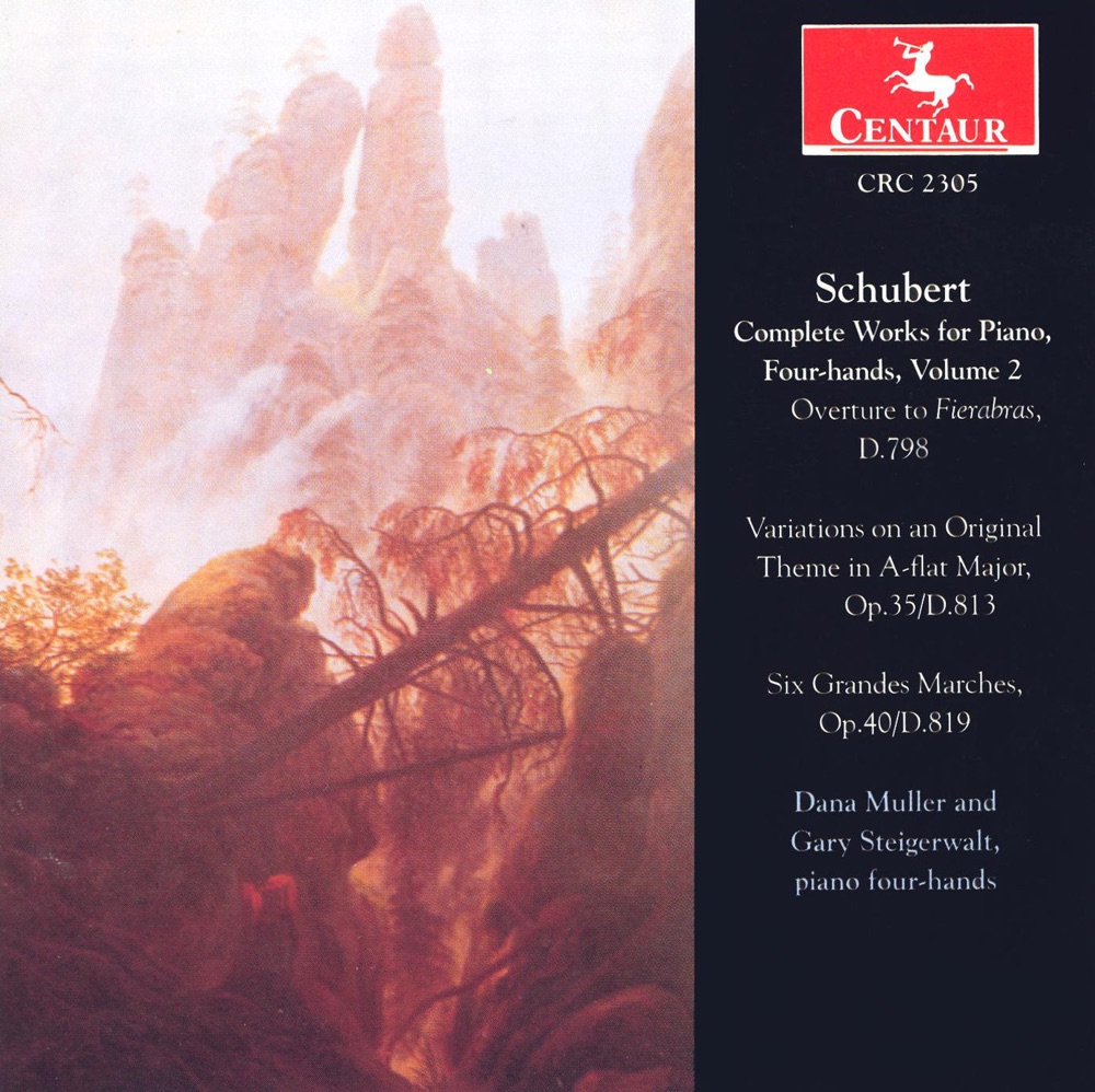 Обложка альбома «Schubert, F.: Piano Music, 4-Hands (Complete), Vol. 2» — Gary Steigerwalt & Dana Muller