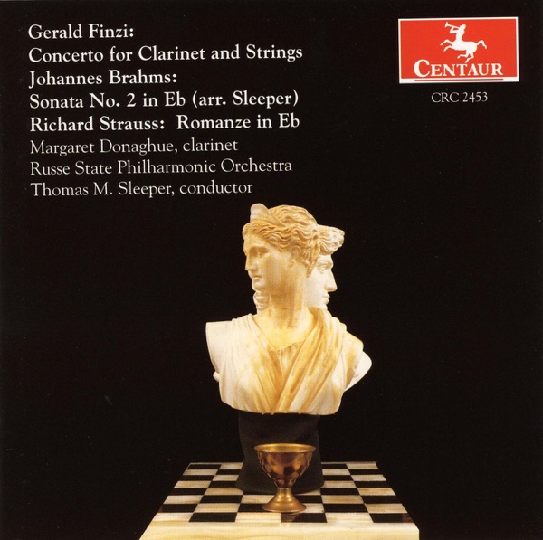 Finzi, G.: Clarinet Concerto, Op. 31 - Brahms, J.: Clarinet Sonata No. 1 - Strauss, R.: Romanze