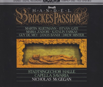 Handel: Brockes Passion