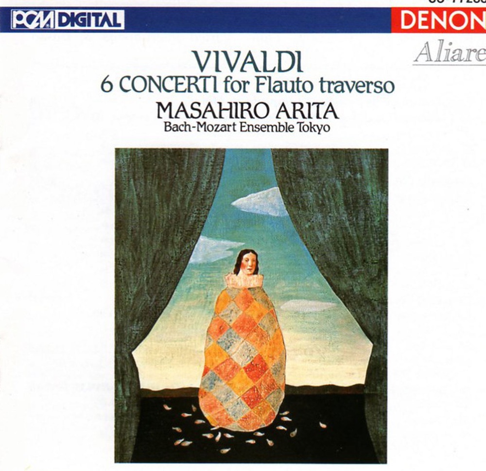 Обложка альбома «Vivaldi: 6 Concerti for Flauto Traverso» — Masahiro Arita & Bach-Mozart Ensemble Tokyo