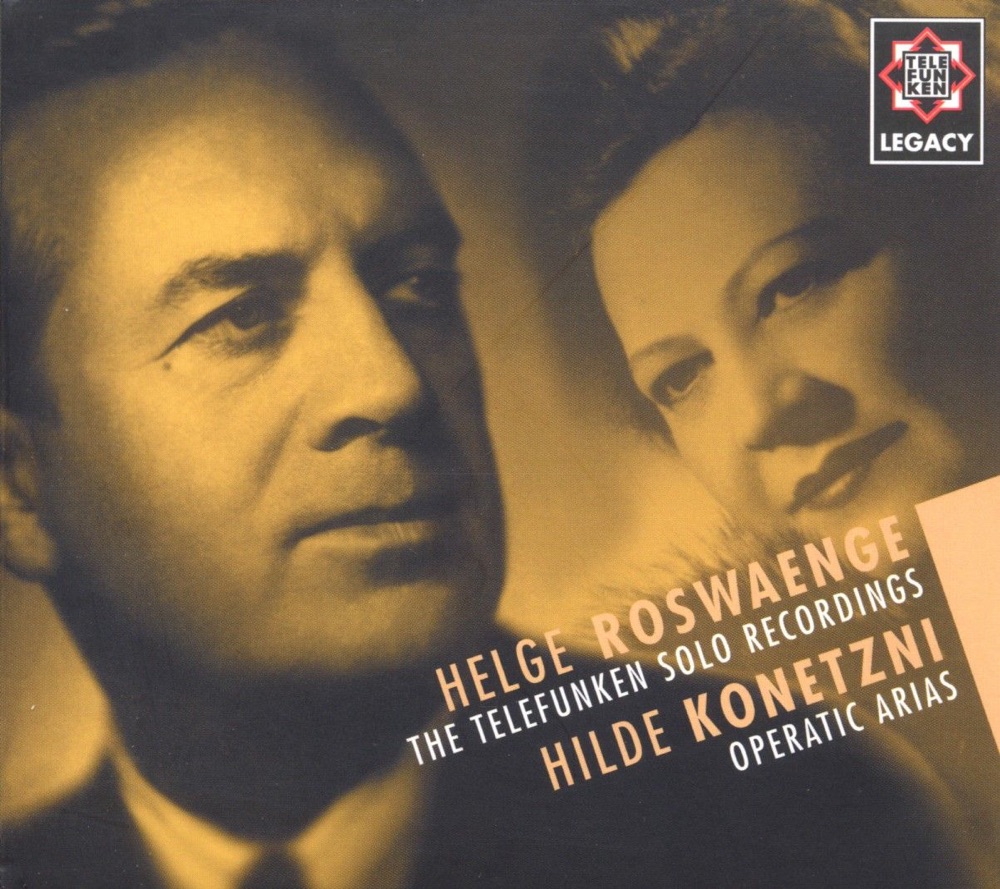 Обложка альбома «Roswaenge & Konetzni: Operatic Arias» — Helge Roswaenge & Hilde Konetzni