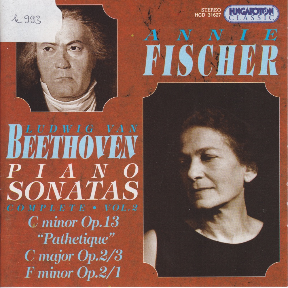 Обложка альбома «Piano Sonatas Vol. 2.» — Annie Fischer