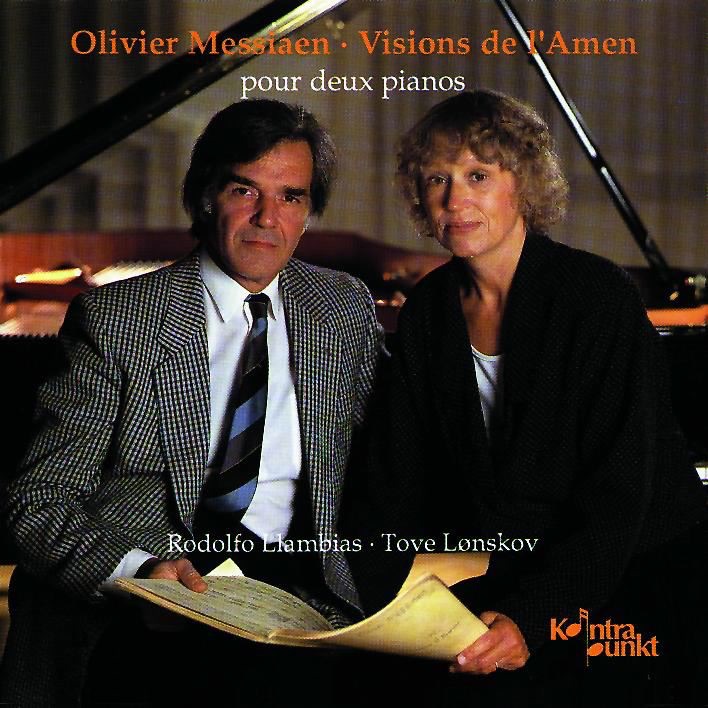 Обложка альбома «Messiaen: Vision de L'Amen» — Rodolfo Llambias & Tove Lønskov