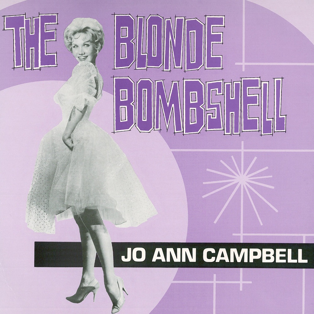 The Blonde Bombshell by Jo Ann Campbell album cover