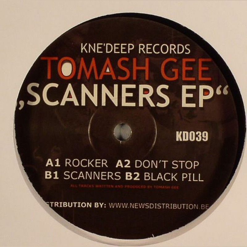 Обложка альбома «Scanners - EP» — Tomash Gee