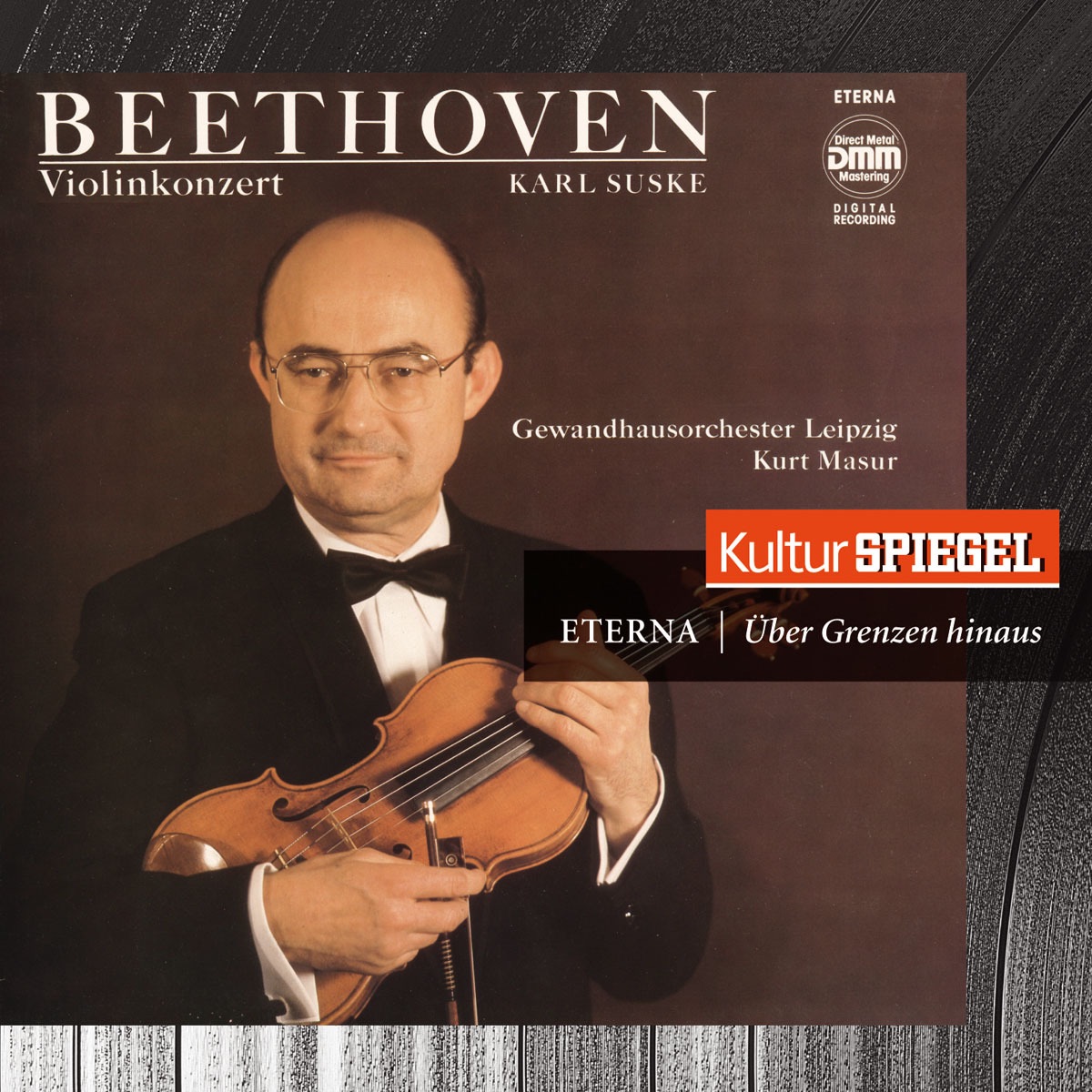Beethoven: Violin Concertos - Romances (KulturSpiegel - Eterna - Über Grenzen hinaus) cover art