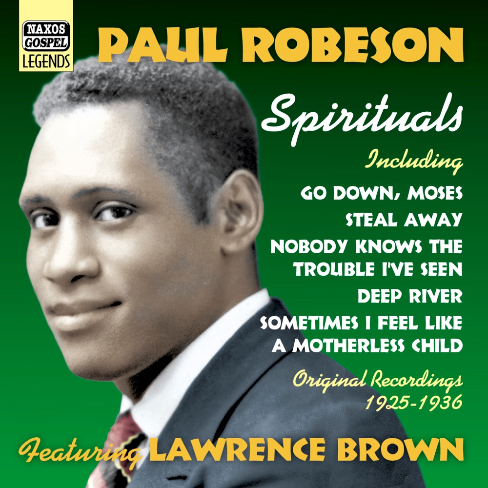 Обложка альбома «Paul Robeson - Spirituals, Vol. 1 (1925-1936)» — Paul Robeson