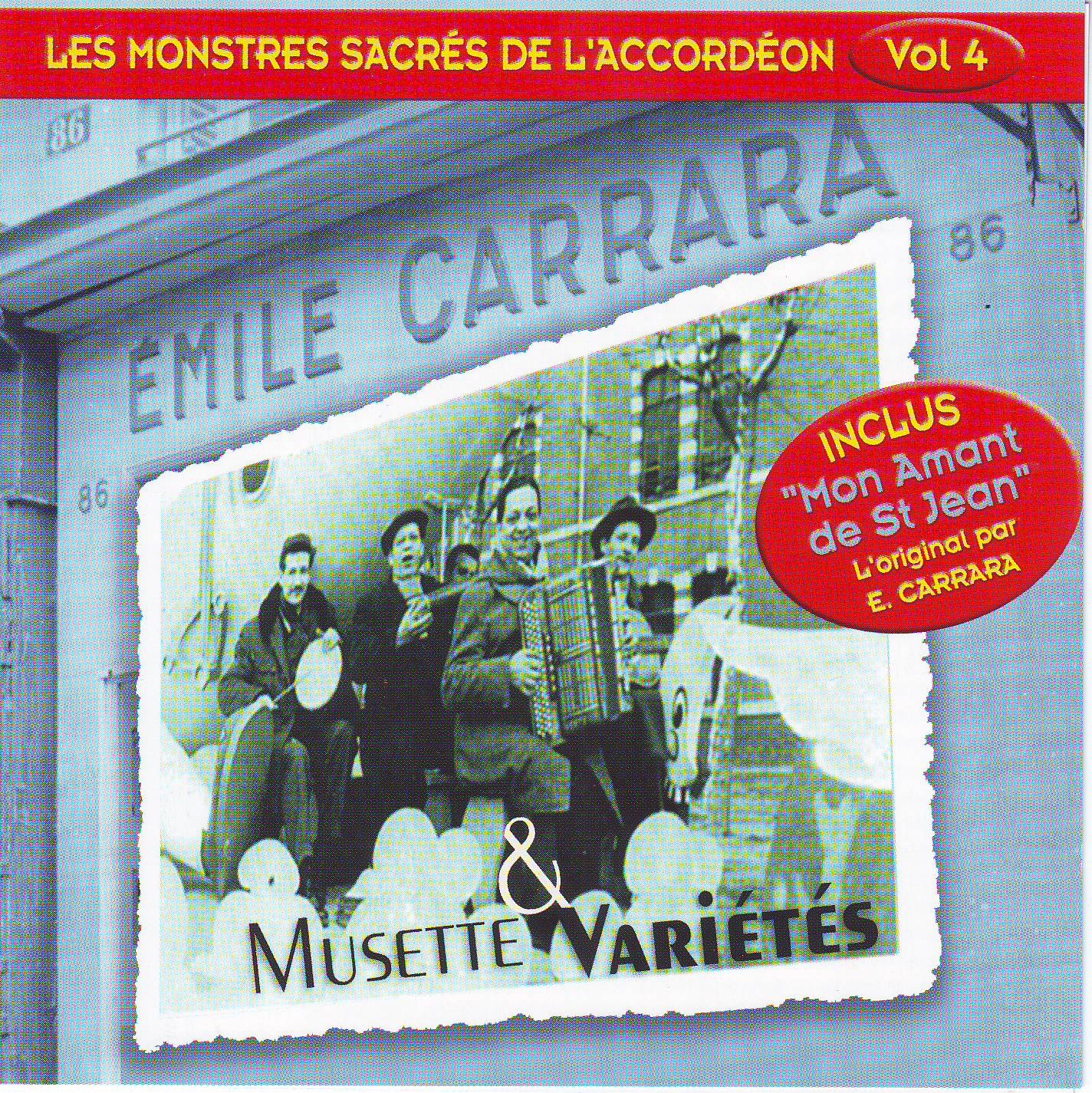 Musette et variétés : Les monstres sacrés de l'accordéon, vol. 4