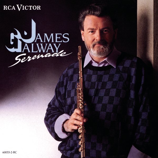 Обложка альбома «Serenade» — James Galway, Ayako Shinozaki, Barry Griffiths, Chamber Orchestra of Europe, Charles Dutoit, Charles Gerhardt, David Measham, Graham Oppenheimer, Hiroyuki Iwaki, John Birch, Kazuhito Yamashita, Marisa Robles, Myung-Whun Chung, National Philharmonic Orchestra, Phillip Moll, Royal Philharmonic Orchestra, Susumu Miyashita & Tokyo String Orchestra
