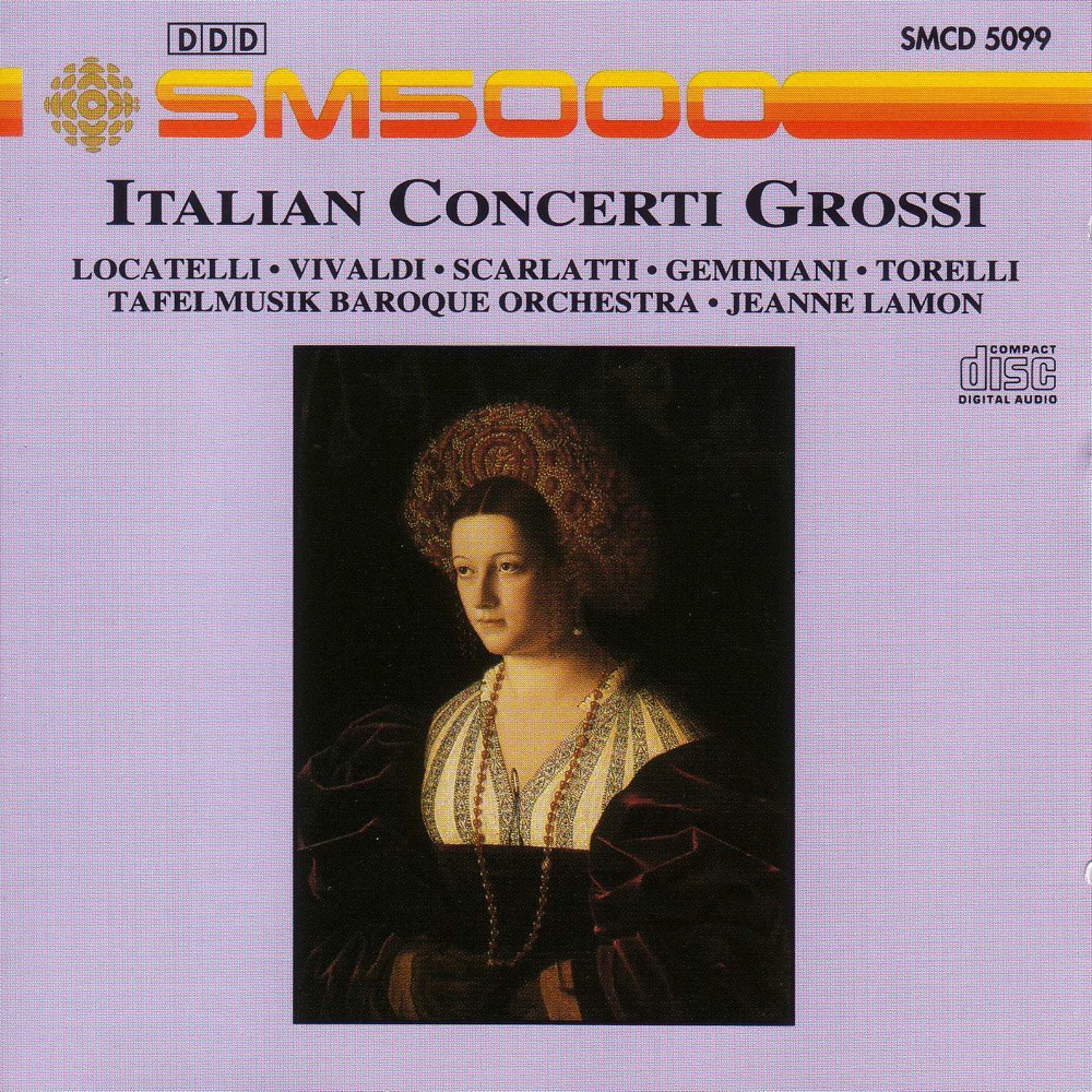 Обложка альбома «Italian Concerto Grossi» — Jeanne Lamon & Tafelmusik
