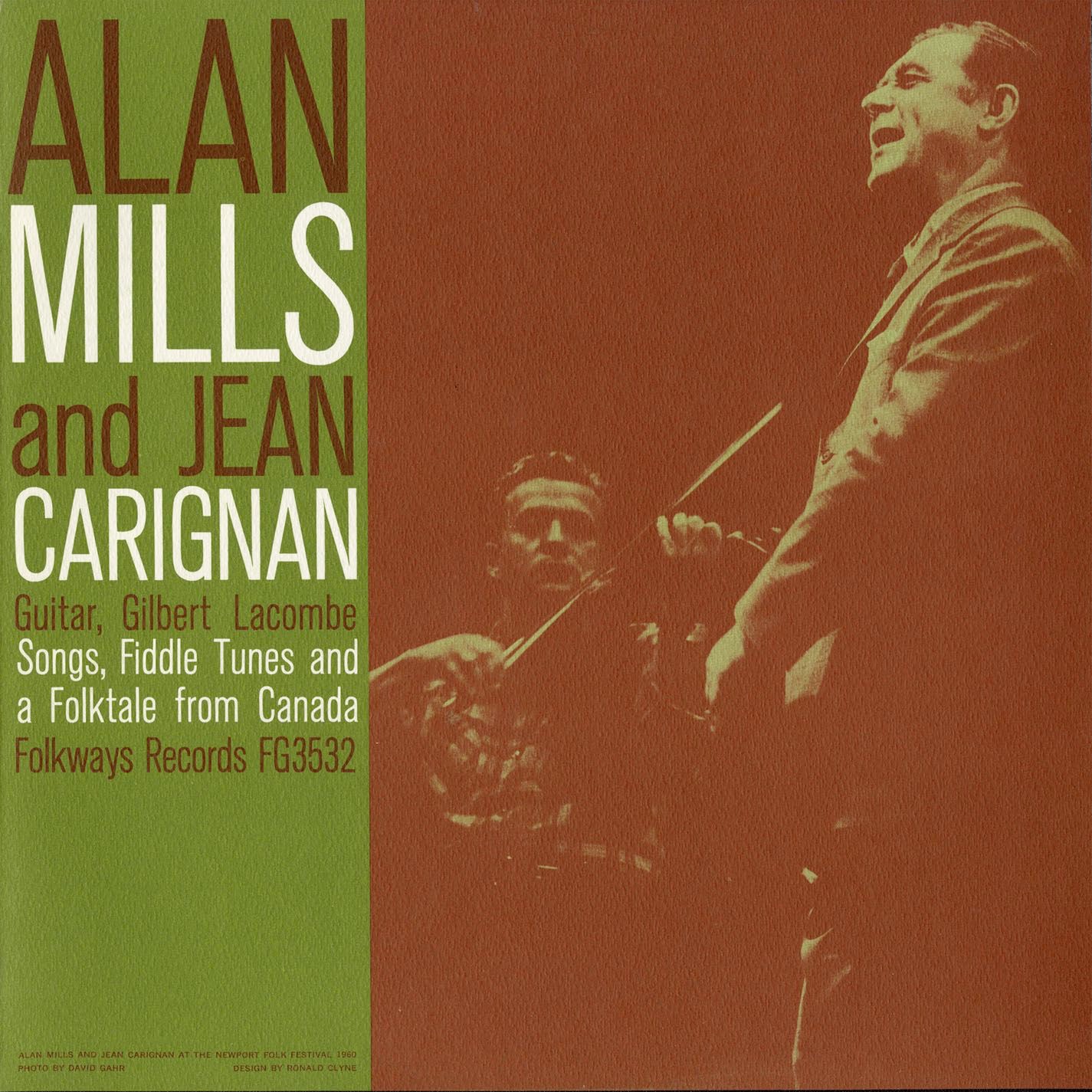 Alan Mills and Jean Carignan - Songs, Fiddle Tunes and a Folk-Tale from Canada