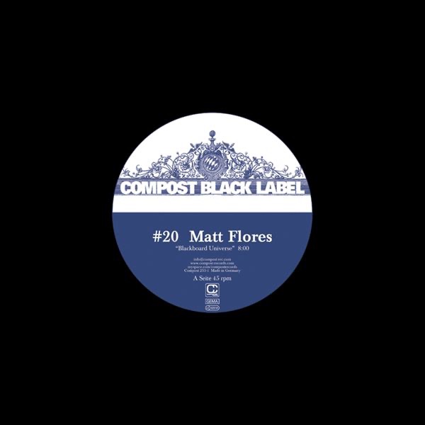 Compost Black Label #20 - EP by Matt Flores album cover