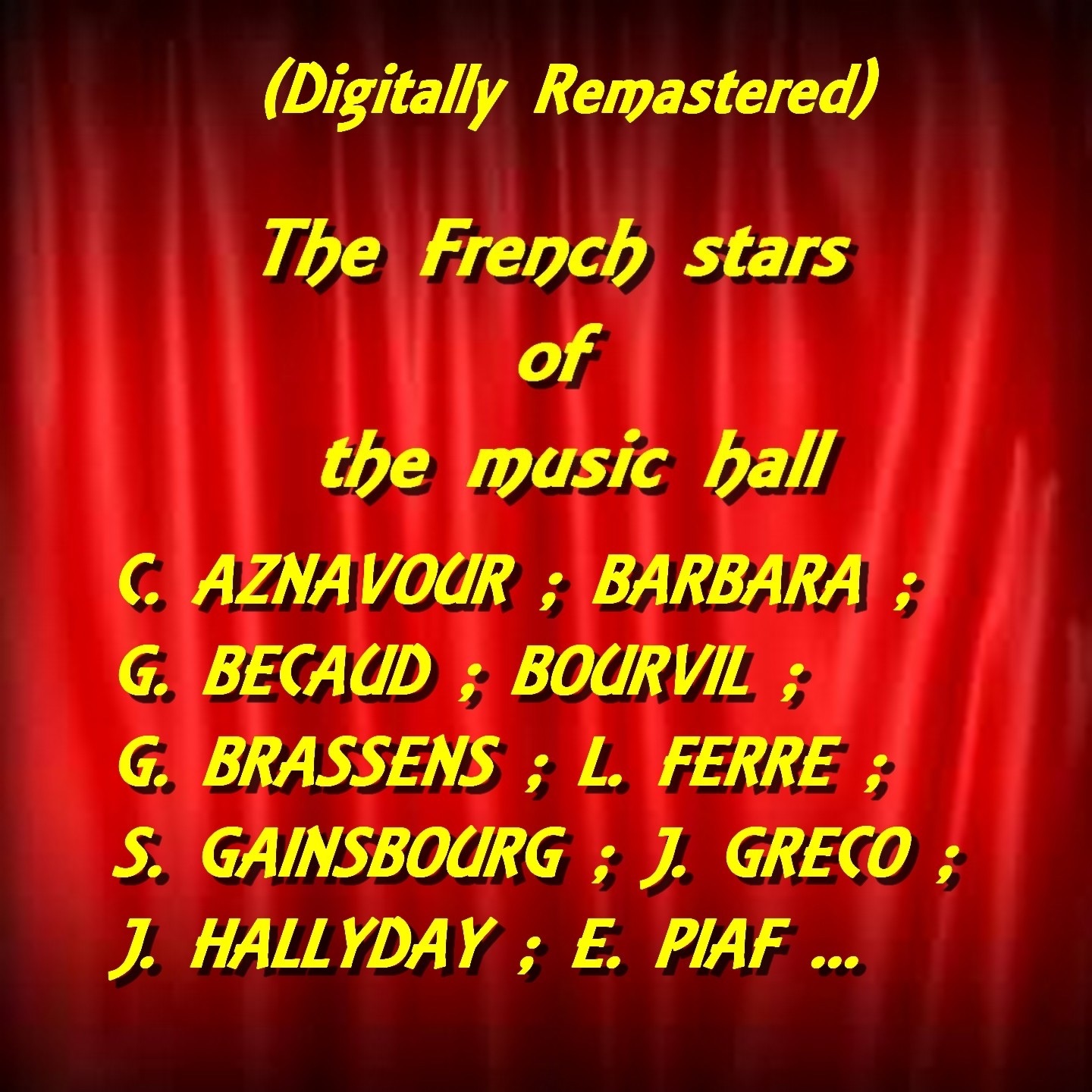 The French Stars of the Music Hall