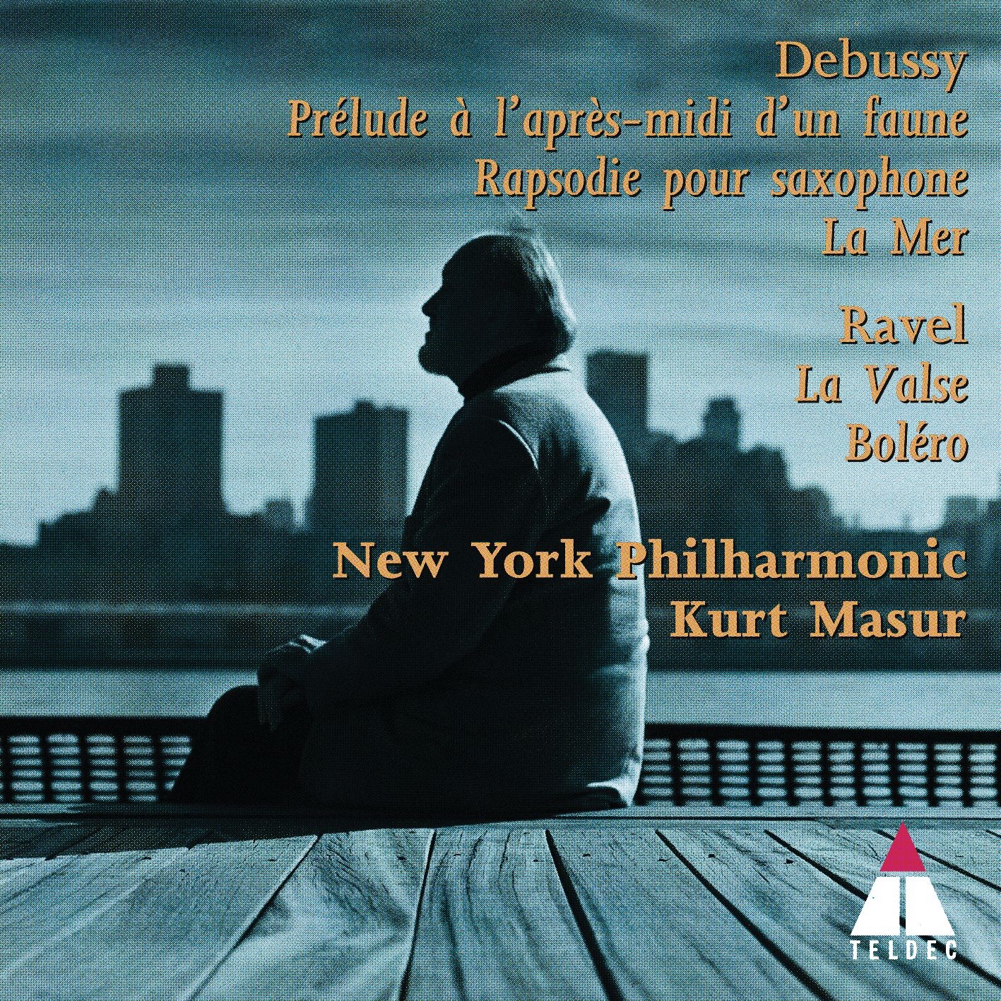 Debussy & Ravel: Orchestral Works by Kurt Masur & New York Philharmonic album cover