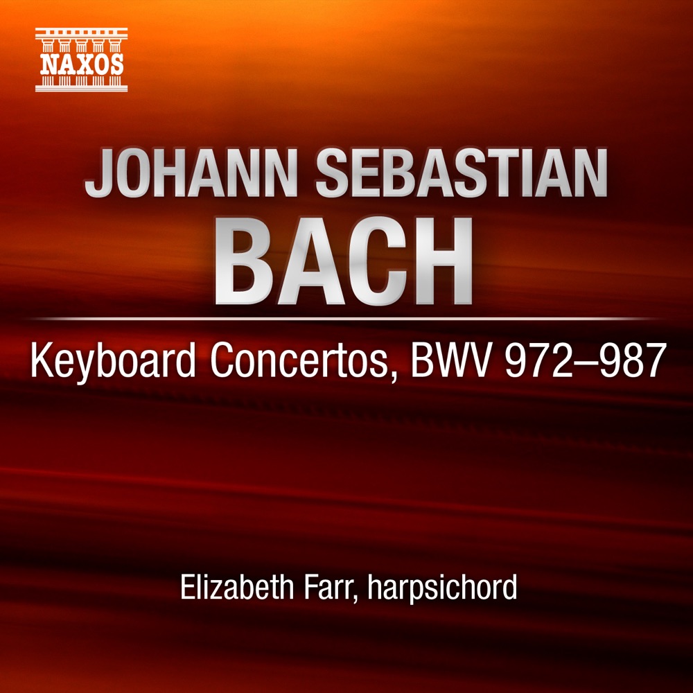 Обложка альбома «Bach: Keyboard Concertos, BWV 972-987» — Elizabeth Farr